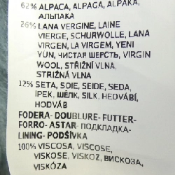 Max Mara 127101 Áo khoác dài Teddy Bear - Hàng hiệu Chính hãng 809567