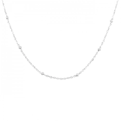 K18WG Dây chuyền - Hàng hiệu Authentic