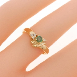 Nhẫn Emerald K18YG 667275