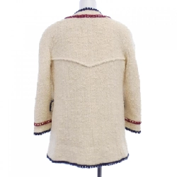 【Mã giảm giá】Áo khoác không cổ CHANEL 637552