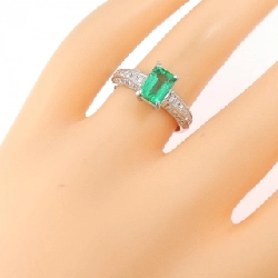 Nhẫn Emerald PT900 1.04CT - Hàng hiệu Chính hãng 850831