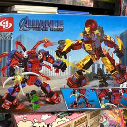 Đồ chơi lắp ráp F9014 Alliance Super Hero Spider man và Batman 270825