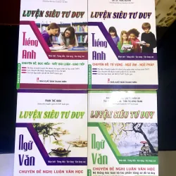 Sách Luyện siêu tư duy tiếng Anh và Ngữ Văn