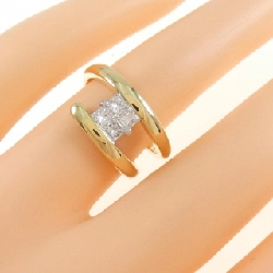 Nhẫn kim cương K18YG/K18WG 0.51CT 670861