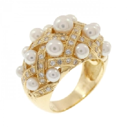 Nhẫn ngọc trai Akoya K18YG