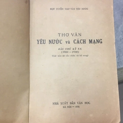 THƠ VĂN YÊU NƯỚC VÀ CÁCH MẠNG ĐẦU THẾ KỈ XX ( 1900-1930 ) 497935