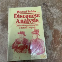 DISCOURSE ANALYSIS - Michael STUBBS