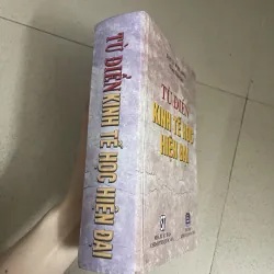 TỪ ĐIỂN KINH TẾ HỌC HIỆN ĐẠI – David W. Pearce 747075