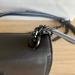 Túi Xách Nữ Charles & Keith Ring Push-Lock Shoulder Bag (Hàng auth kèm túi giấy) 596043