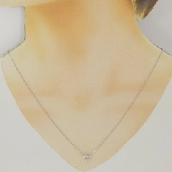 K18WG Dây chuyền kim cương hình trái tim 0.20CT - Hàng hiệu Chính hãng 858762