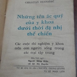 NHỮNG TÊN ÁC QUỶ CỦA Y KHOA DƯỚI THỜI ĐỆ NHỊ THẾ CHIẾN 199335