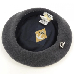 HERMES HERMES Áo mũ Hermes Ankle Wappen Chaine Dunkle Button H232035N Bonnie Sailor Cap 665331