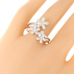 Nhẫn kim cương hoa K18WG 0.55CT 665757