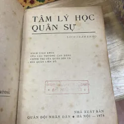 Tâm Lý Học Quân Sự - Sách Tham Khảo 933962
