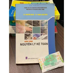 Giáo trình Nguyên lý kế toán – Bộ GD&ĐT 554567