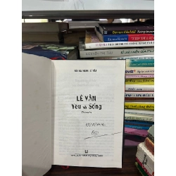 Lê Vân: Yêu Và Sống (Tự Truyện) 1027373
