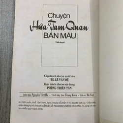Chuyện hứa tam quan bán máu, dư hoa. 999 466016