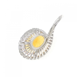 K18WG Mặt dây chuyền Citrine 4.44CT - Hàng hiệu Chính hãng 864727
