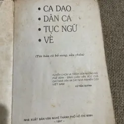 Dân ca - ca dao - tục ngữ - vè  797060