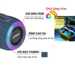 Loa Bluetooth Gochek Stomix C8, bluetooth 5.3, chống nước IPX7, tặng tai nghe bluetooth 974878