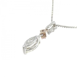 Dây chuyền kim cương PT900/K18PG/PT850 0.526CT - Hàng hiệu Chính hãng 857379