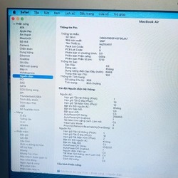 Macbook Air 13" Corei5  MacOS12.7.6 522453