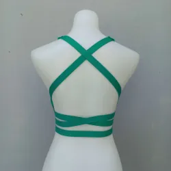 Áo bra tập thể dục, tập gym màu xanh 932378