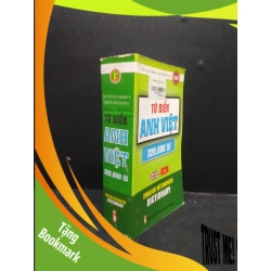 (TẶNG BOOKMARK) Từ điển Anh Việt 320.000 từ năm 2018 mới 80% bẩn ố nhẹ RBK0203