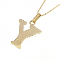 K18YG Chữ cái Y Dây chuyền - Hàng hiệu Chính hãng 861368