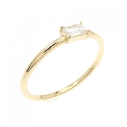 Nhẫn kim cương K18YG 0.15CT - Hàng hiệu Chính hãng