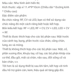 Máy làm thon gọn cơ thể, với 3 chức năng: RF, CV, đèn LED đỏ 357542