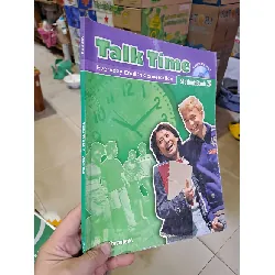 Talk time 3 student book mới 80% có hightlight viết chì kèm CD HCM0808 HỌC NGOẠI NGỮ Blogmeo21025