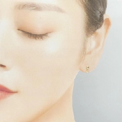 K18YG Bông tai kim cương 0.04CT - Hàng hiệu Chính hãng 868190