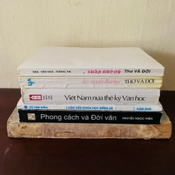 Combo sale 6 cuốn văn học Việt Nam, Xuân Quỳnh, Hồ Xuân Hương, luận văn khoa học Đồng Lú