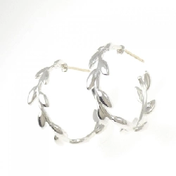 Khuyên tai hình lá ô liu Tiffany - Hàng hiệu Chính hãng 845079