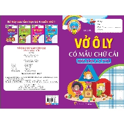 Vở ô Li Có Mẫu Chữ Cái Mẫu Giáo 4-5 Tuổi