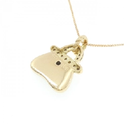 K18YG Mặt dây chuyền đá màu - Hàng hiệu Authentic 860204