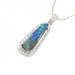 Dây chuyền Boulder Opal PT900/PT850 2.27CT - Hàng hiệu Chính hãng 858267