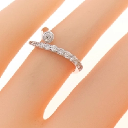 Nhẫn kim cương K18WG 0.38CT 669553