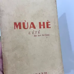 MÙA HÈ - CAMUS (BÙI GIÁNG DỊCH THUẬT ) 934770