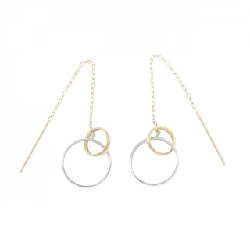 K18YG/K14WG Bông tai - Hàng hiệu Authentic