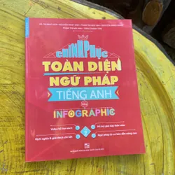 CHINH PHỤC TOÀN DIỆN NGỮ PHÁP TIẾNG ANH BẰNG INFOGRAPHIC- full 2 tập-nhóm tác giả 737172