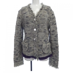 【Mã giảm giá】【Cổ điển】Áo khoác không cổ CHANEL