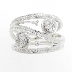 Nhẫn kim cương 750WG 0.210CT - Hàng hiệu Authentic 847691