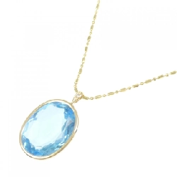 K18YG Blue Topaz Necklace - Hàng hiệu Authentic 863172