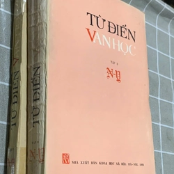 Từ điển văn học A-M, N-Y - xuất bản 1984- khổ lớn 545114