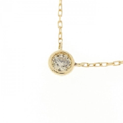 K18YG Dây chuyền kim cương 0.10CT - Hàng hiệu Chính hãng 858405