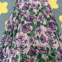 Chân váy hoa vintage chất siêu đẹp siêu xinh siêu mát hàng thiết kế pass rẻ