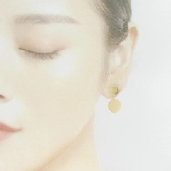 K18YG Bông tai - Hàng hiệu Chính hãng 871081