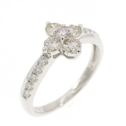 Nhẫn kim cương hoa PT900 0.50CT - Hàng hiệu Authentic